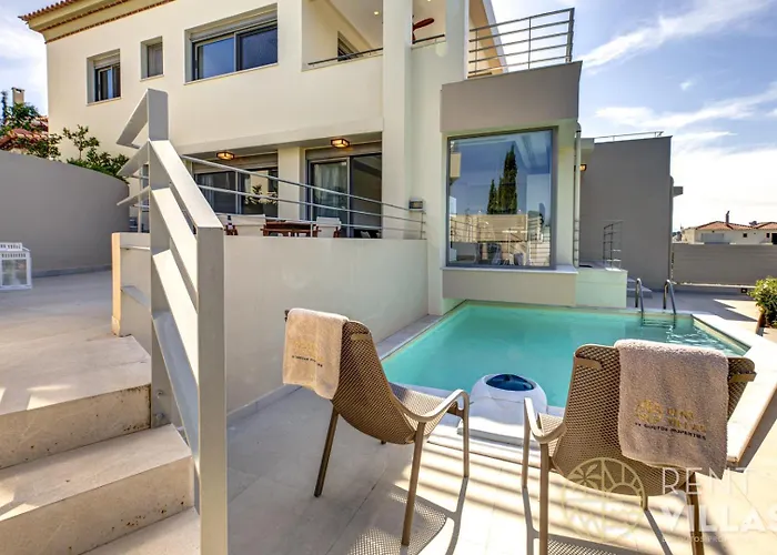 Rvg Luxury With Private Pools In Feriehus Porto Heli